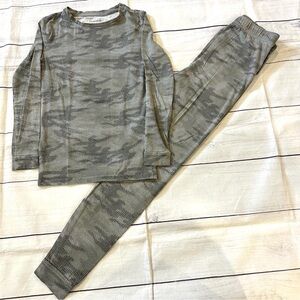 Primark Kids' Gray Camo PJ Set